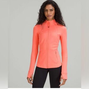 Lululemon Define Jacket *Luon - Raspberry Cream size 8